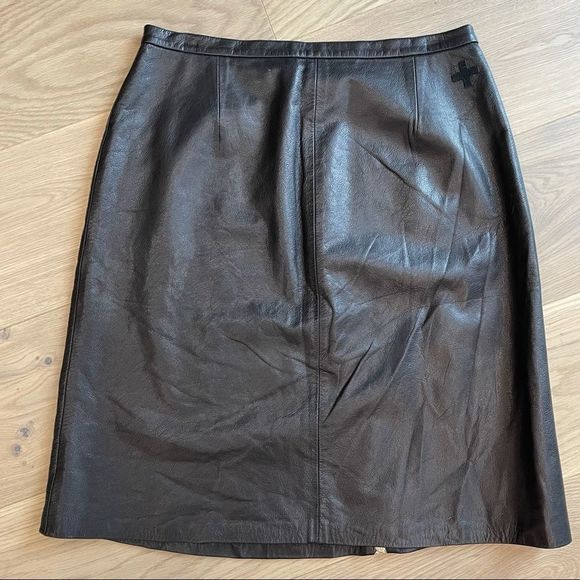 🔴 Vintage JC de Castelbajac leather skirt - Picture 10 of 15